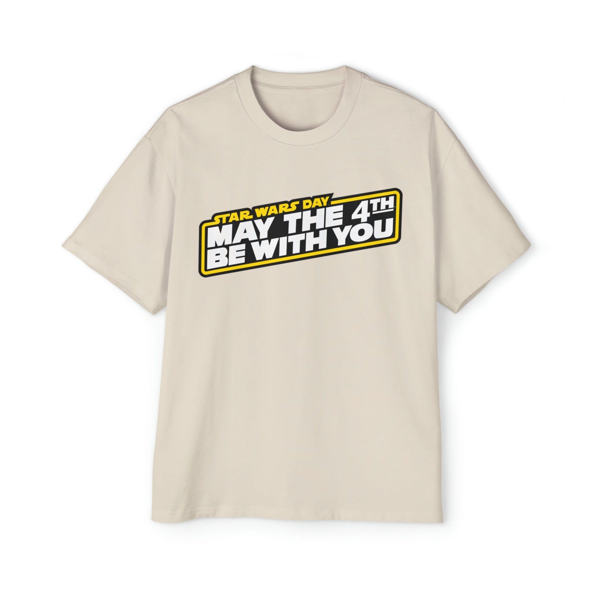 May The 4th Be With You Oversized Tee Graphic Tees Australia Graphic T-Shirt Australia -  Cool Graphic T-Shirts Online -  May The 4th Be With You Oversized Tee | Star Wars Day T-Shirts Au