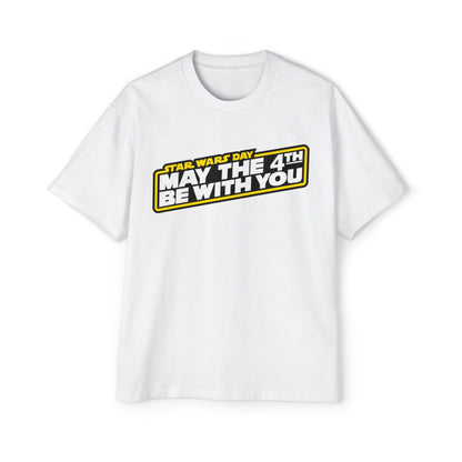 May The 4th Be With You Oversized Tee Graphic Tees Australia Graphic T-Shirt Australia -  Cool Graphic T-Shirts Online -  May The 4th Be With You Oversized Tee | Star Wars Day T-Shirts Au