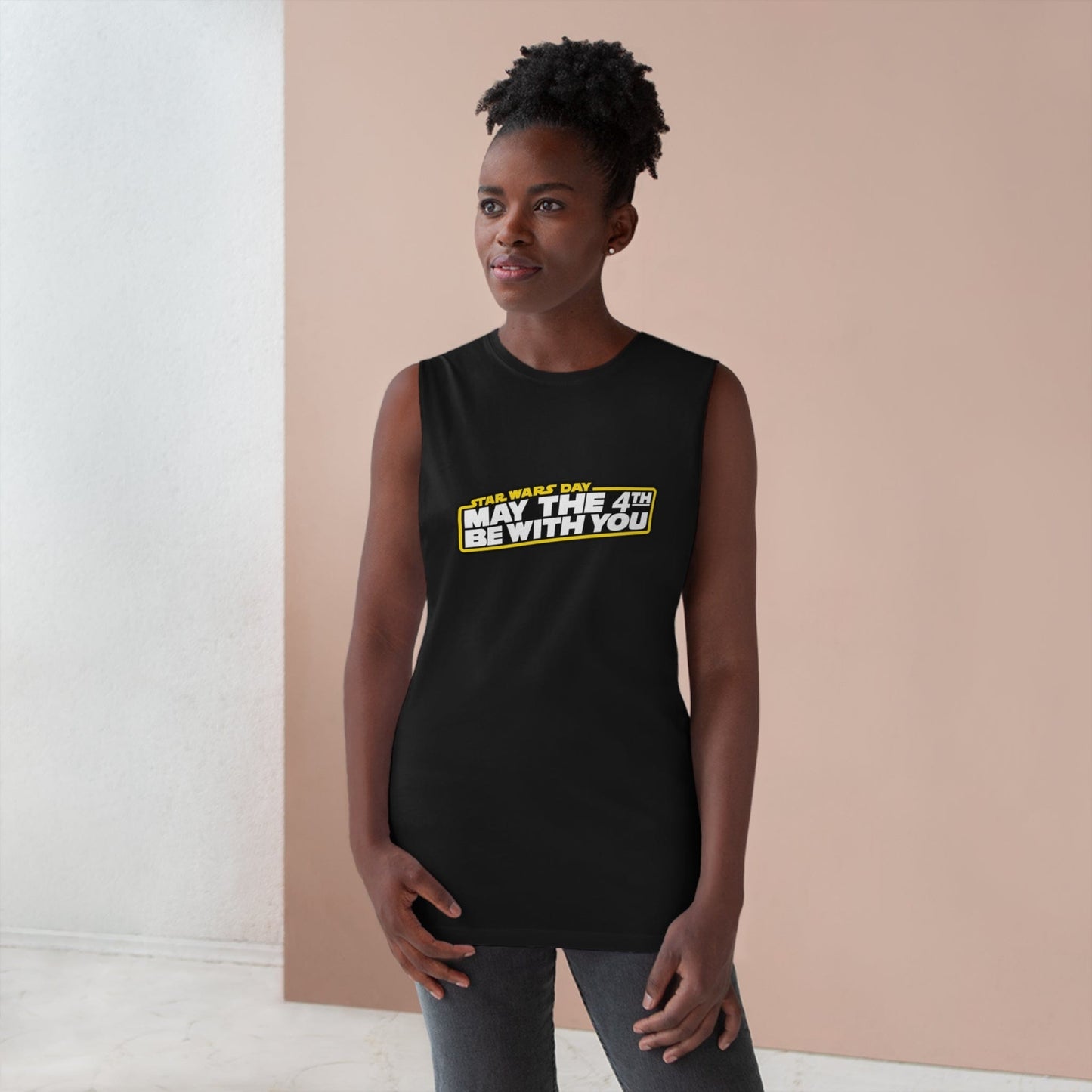 May The 4th Be With You Tank Top Graphic Tees Australia Graphic T-Shirt Australia -  Cool Graphic T-Shirts Online -  May The 4th Be With You Tank Top | Star Wars Day Merch Australia