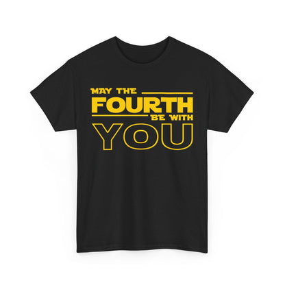 May The Fourth Be With You Graphic Tee Graphic Tees Australia Graphic T-Shirt Australia -  Cool Graphic T-Shirts Online -  May The Fourth Be With You T-Shirt | Star Wars Day T-Shirt Australia