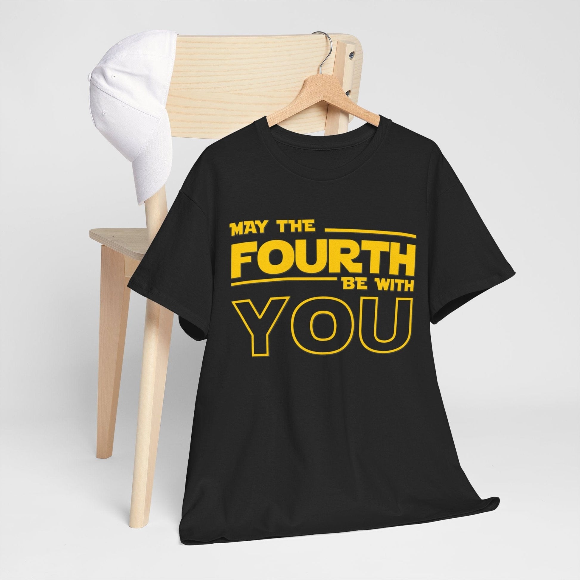 May The Fourth Be With You Graphic Tee Graphic Tees Australia Graphic T-Shirt Australia -  Cool Graphic T-Shirts Online -  May The Fourth Be With You T-Shirt | Star Wars Day T-Shirt Australia