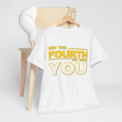 May The Fourth Be With You Graphic Tee Graphic Tees Australia Graphic T-Shirt Australia -  Cool Graphic T-Shirts Online -  May The Fourth Be With You T-Shirt | Star Wars Day T-Shirt Australia