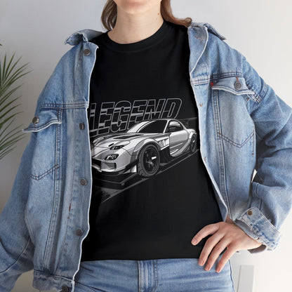 Mazda RX7 Legend JDM Graphic Tee Graphic Tees Australia Graphic T-Shirt Australia -  Cool Graphic T-Shirts Online - 