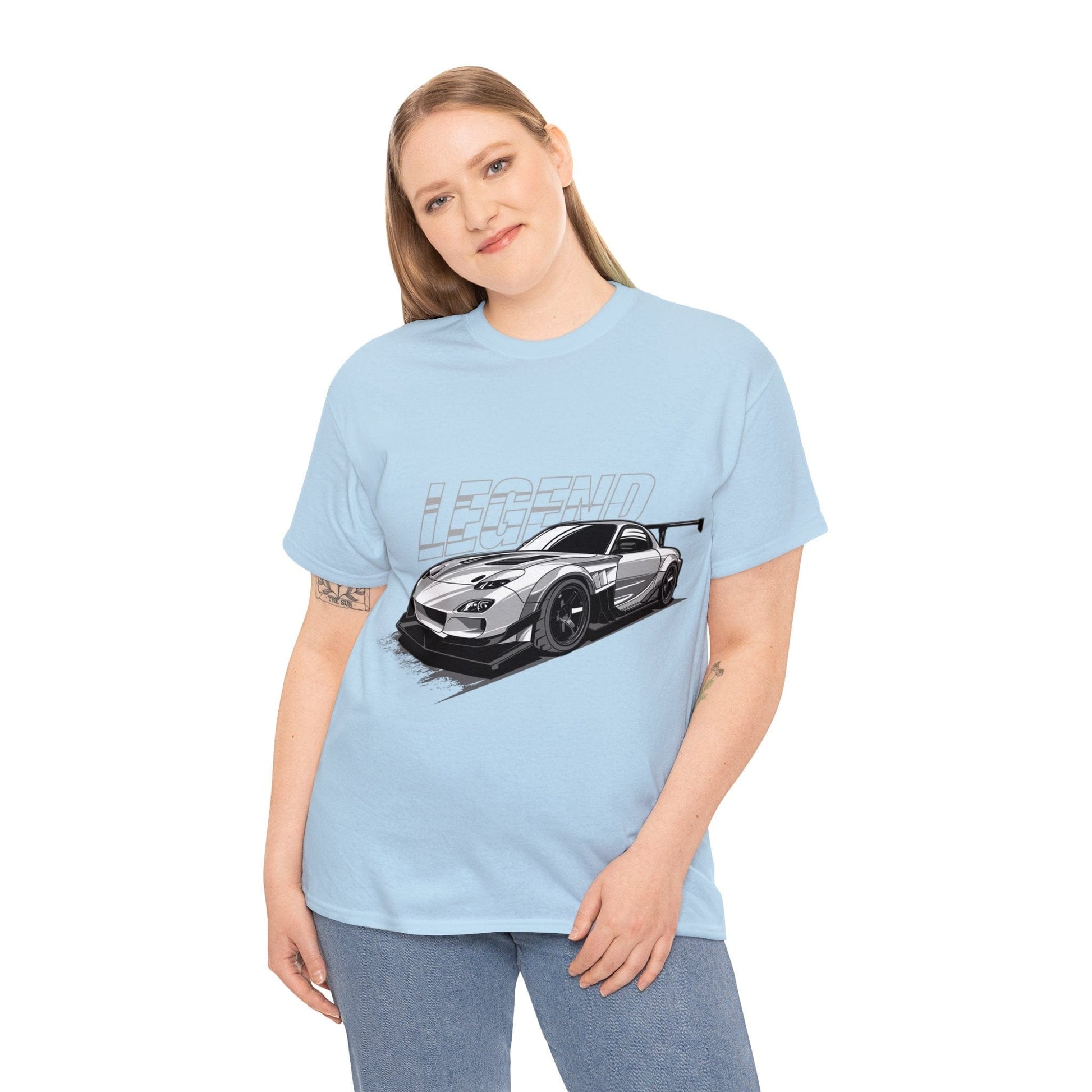 Mazda RX7 Legend JDM Graphic Tee Graphic Tees Australia Graphic T-Shirt Australia -  Cool Graphic T-Shirts Online - 