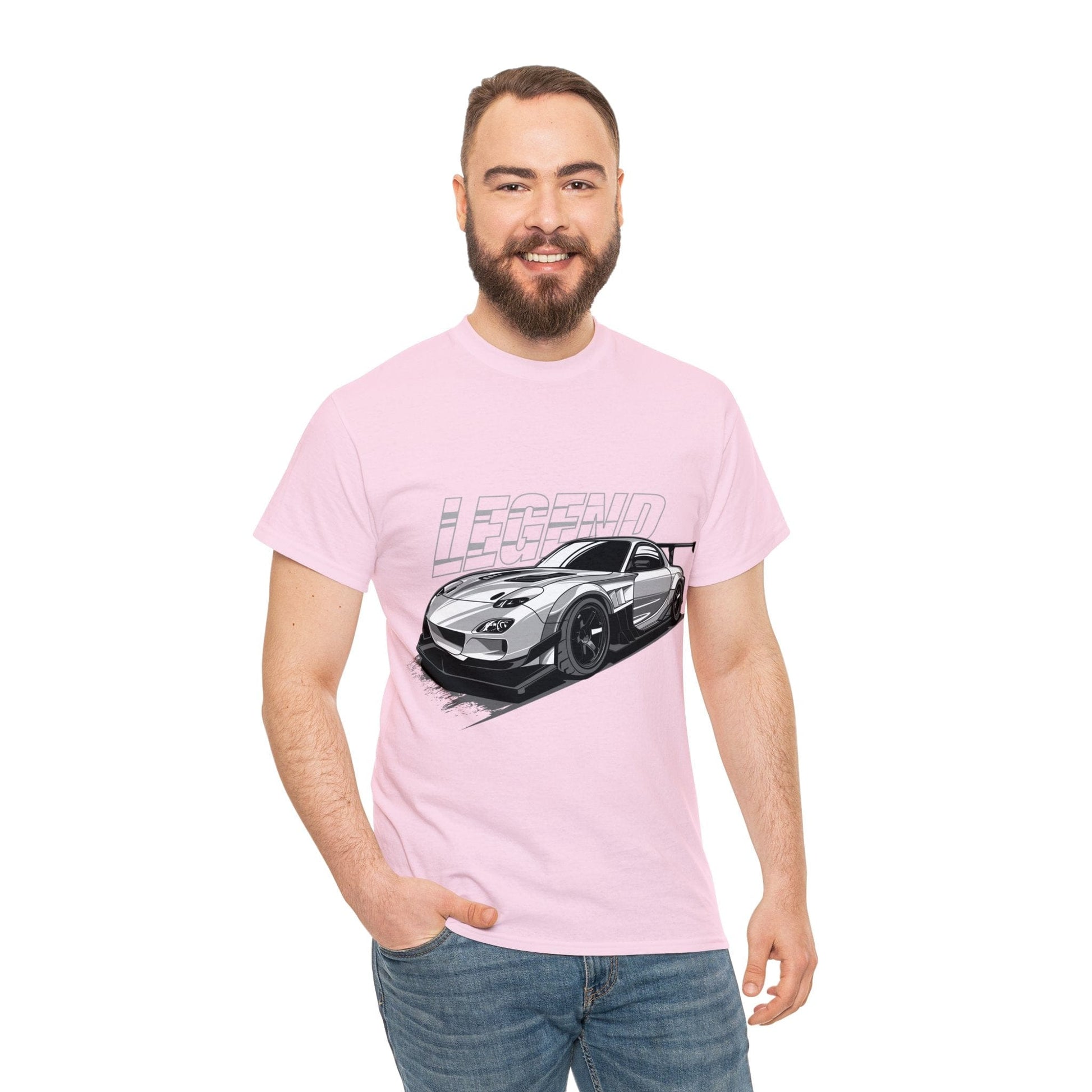 Mazda RX7 Legend JDM Graphic Tee Graphic Tees Australia Graphic T-Shirt Australia -  Cool Graphic T-Shirts Online - 