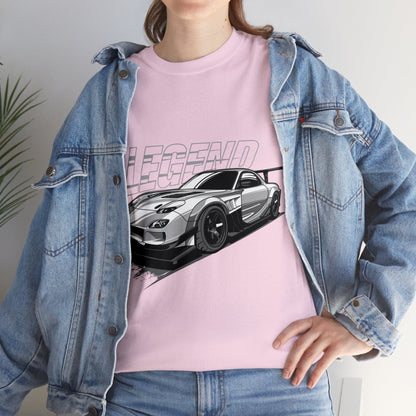 Mazda RX7 Legend JDM Graphic Tee Graphic Tees Australia Graphic T-Shirt Australia -  Cool Graphic T-Shirts Online - 