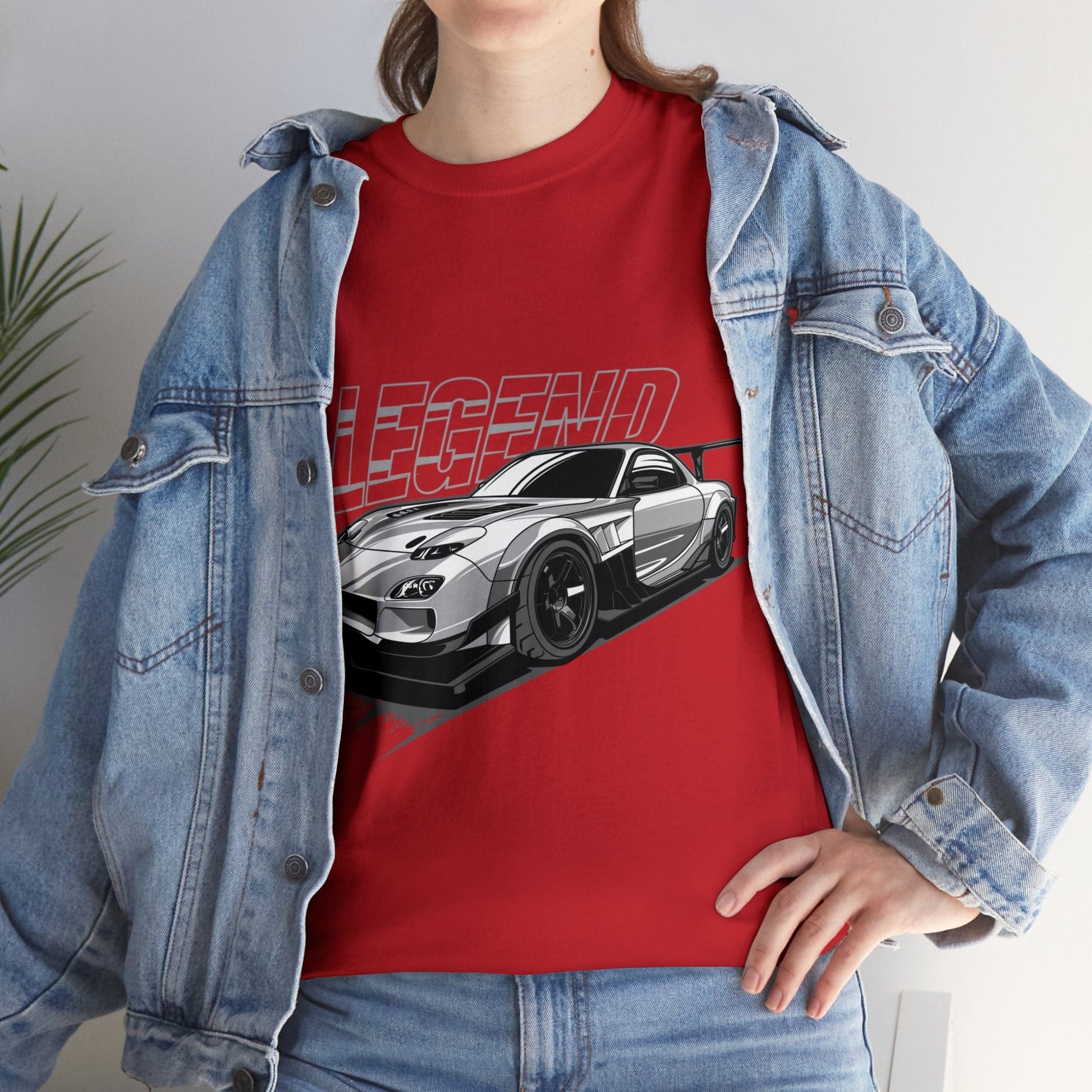 Mazda RX7 Legend JDM Graphic Tee Graphic Tees Australia Graphic T-Shirt Australia -  Cool Graphic T-Shirts Online - 