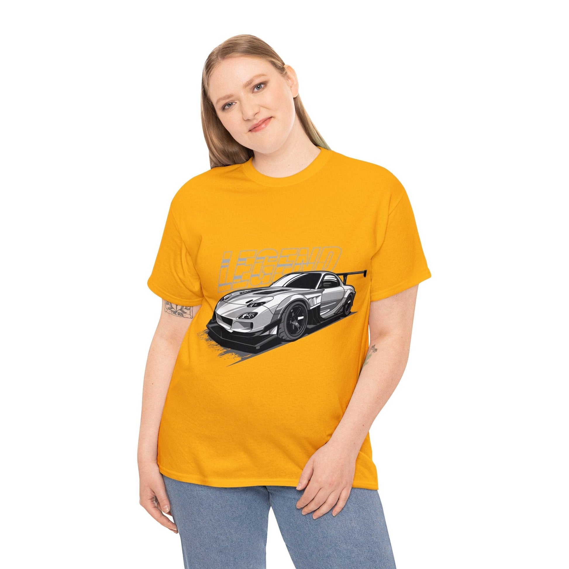 Mazda RX7 Legend JDM Graphic Tee Graphic Tees Australia Graphic T-Shirt Australia -  Cool Graphic T-Shirts Online - 