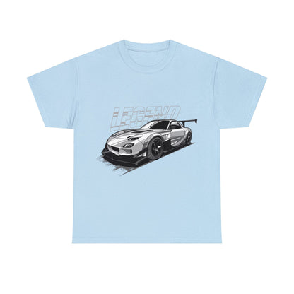 Mazda RX7 Legend JDM Graphic Tee Graphic Tees Australia Light Blue / S Graphic T-Shirt Australia -  Cool Graphic T-Shirts Online - 