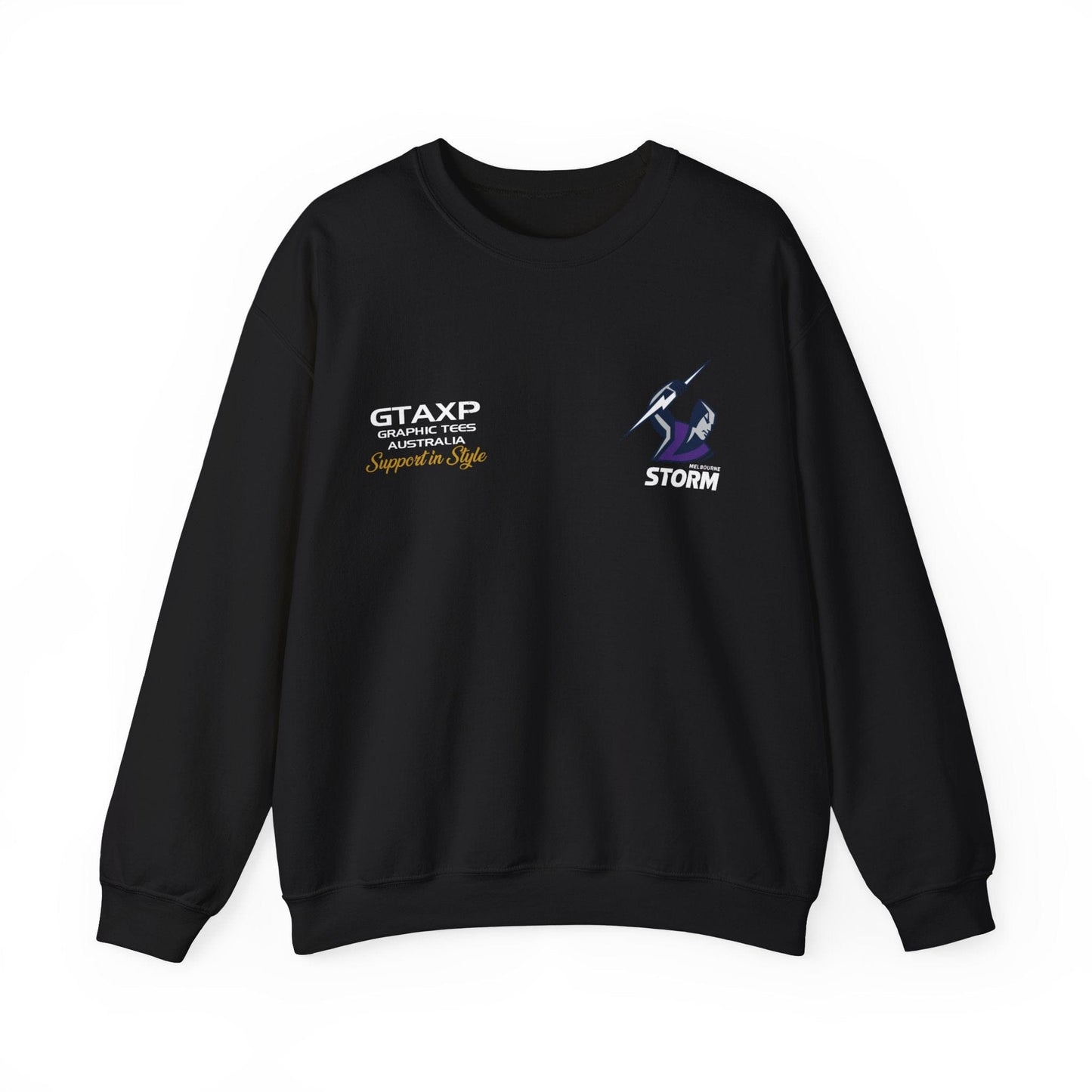 Melbourne Storm Duo Jumper Graphic Tees Australia Graphic T-Shirt Australia -  Cool Graphic T-Shirts Online -  Melbourne Storm Duo Jumper | Melbourne Storm Crew Sweater