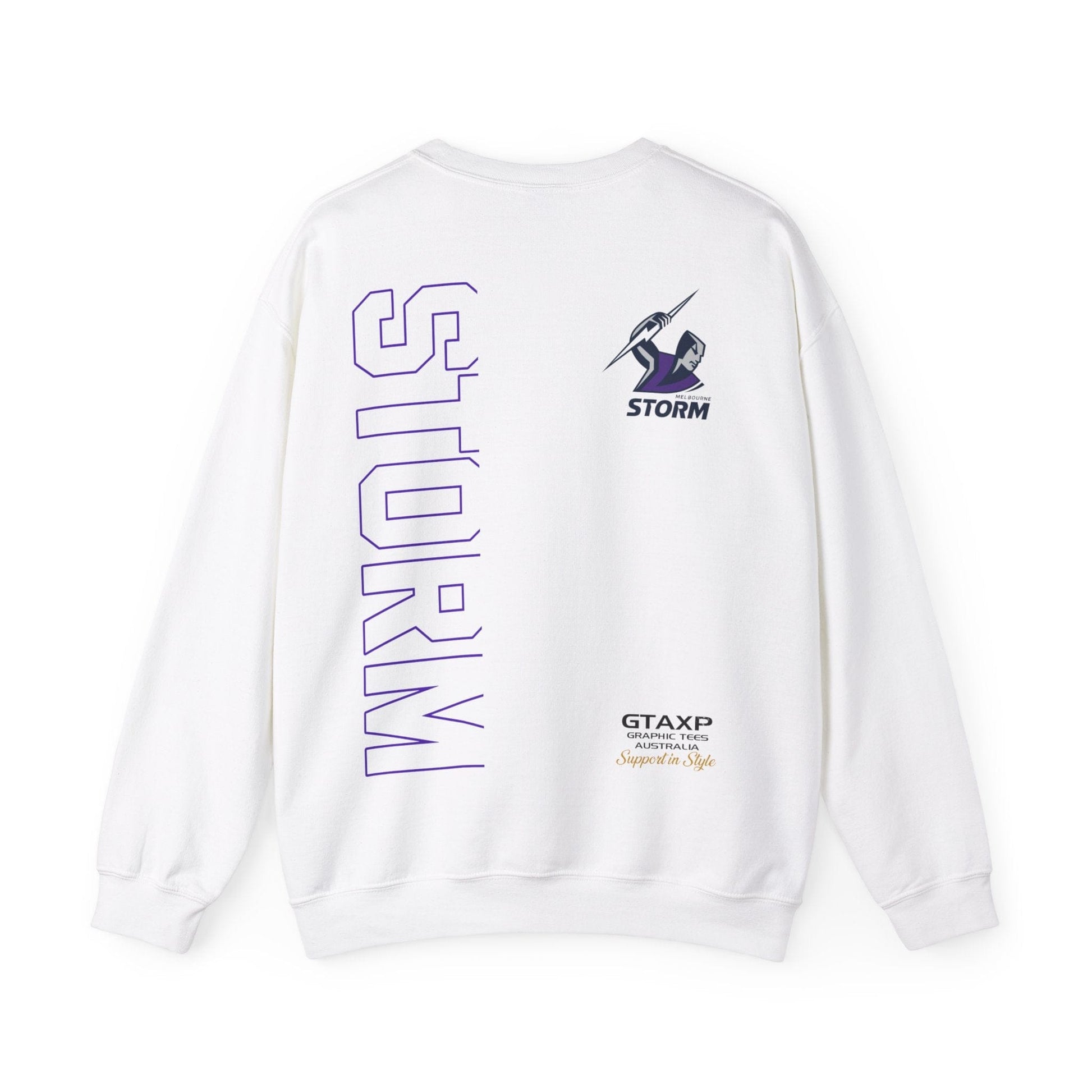 Melbourne Storm Duo Jumper Graphic Tees Australia Graphic T-Shirt Australia -  Cool Graphic T-Shirts Online -  Melbourne Storm Duo Jumper | Melbourne Storm Crew Sweater