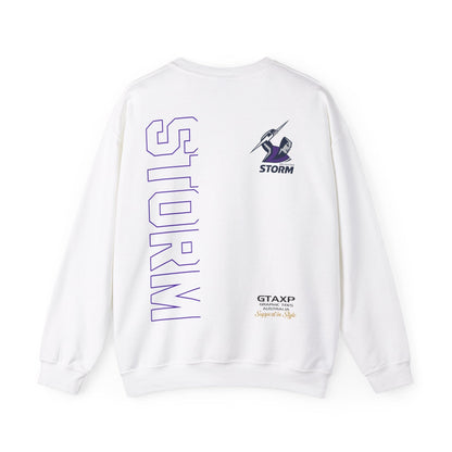 Melbourne Storm Duo Jumper Graphic Tees Australia Graphic T-Shirt Australia -  Cool Graphic T-Shirts Online -  Melbourne Storm Duo Jumper | Melbourne Storm Crew Sweater