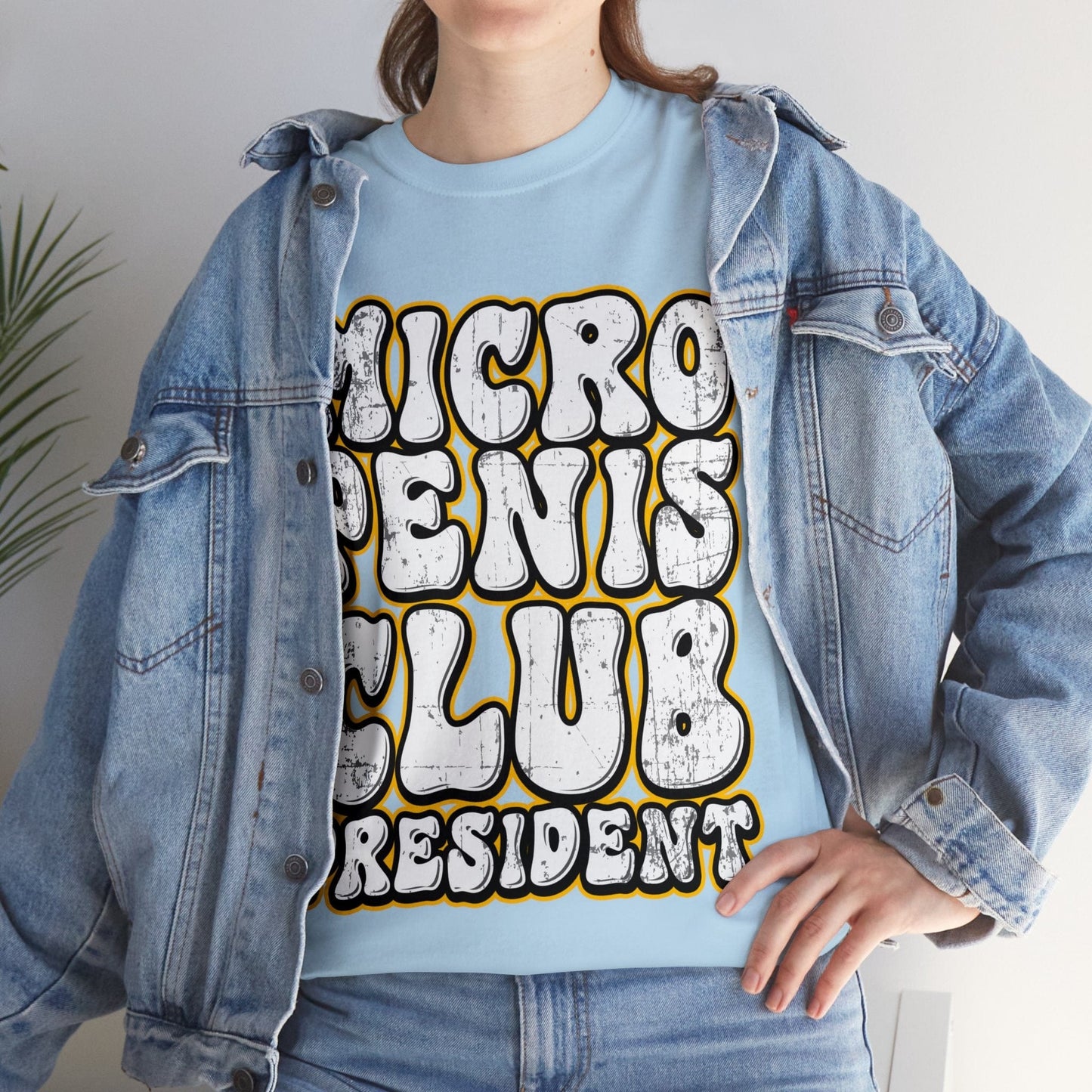 Micro Penis Club President  Graphic Tee Graphic Tees Australia Graphic T-Shirt Australia -  Cool Graphic T-Shirts Online -  Micro Penis Club President T-Shirt | Rude & Offensive T-Shirts