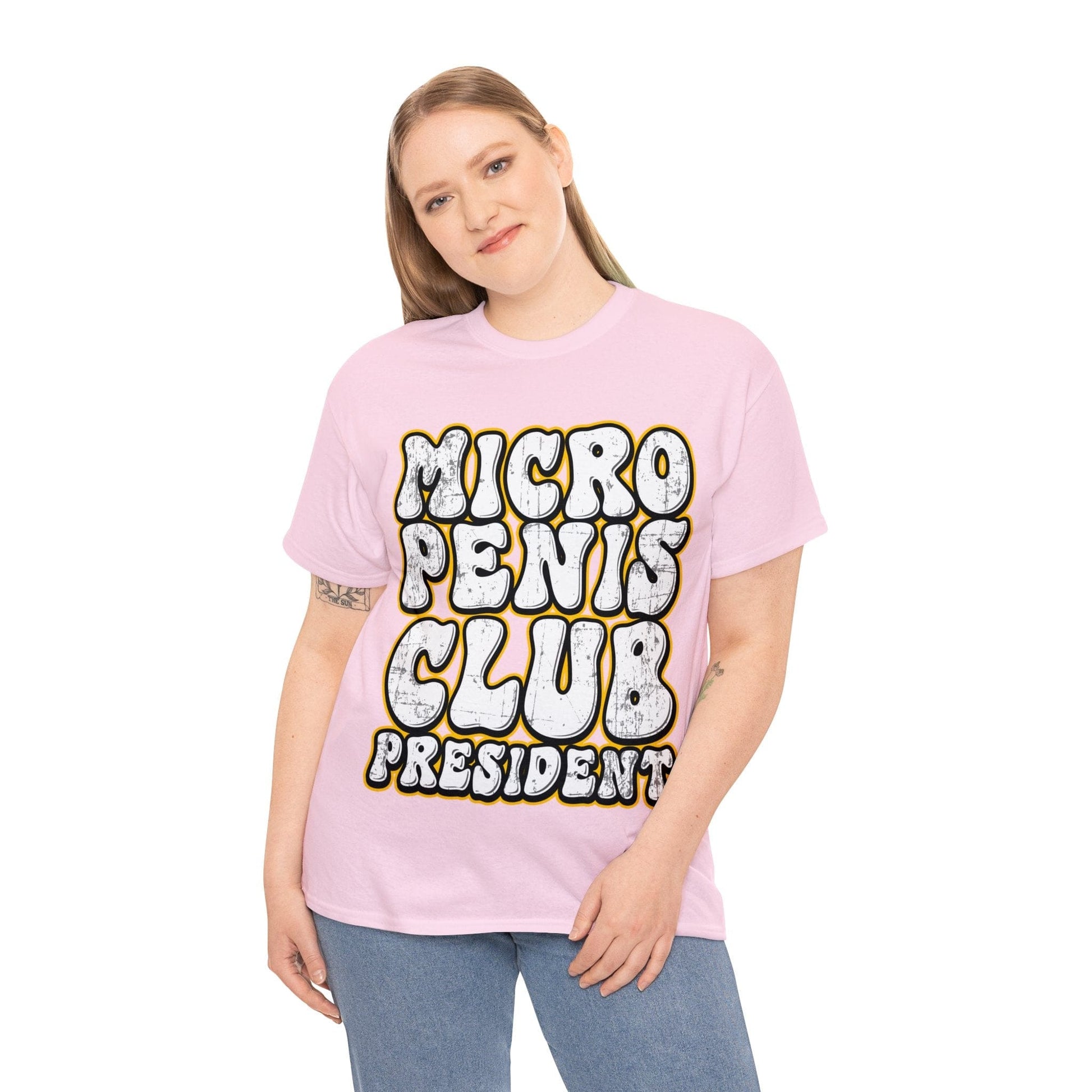 Micro Penis Club President  Graphic Tee Graphic Tees Australia Graphic T-Shirt Australia -  Cool Graphic T-Shirts Online -  Micro Penis Club President T-Shirt | Rude & Offensive T-Shirts