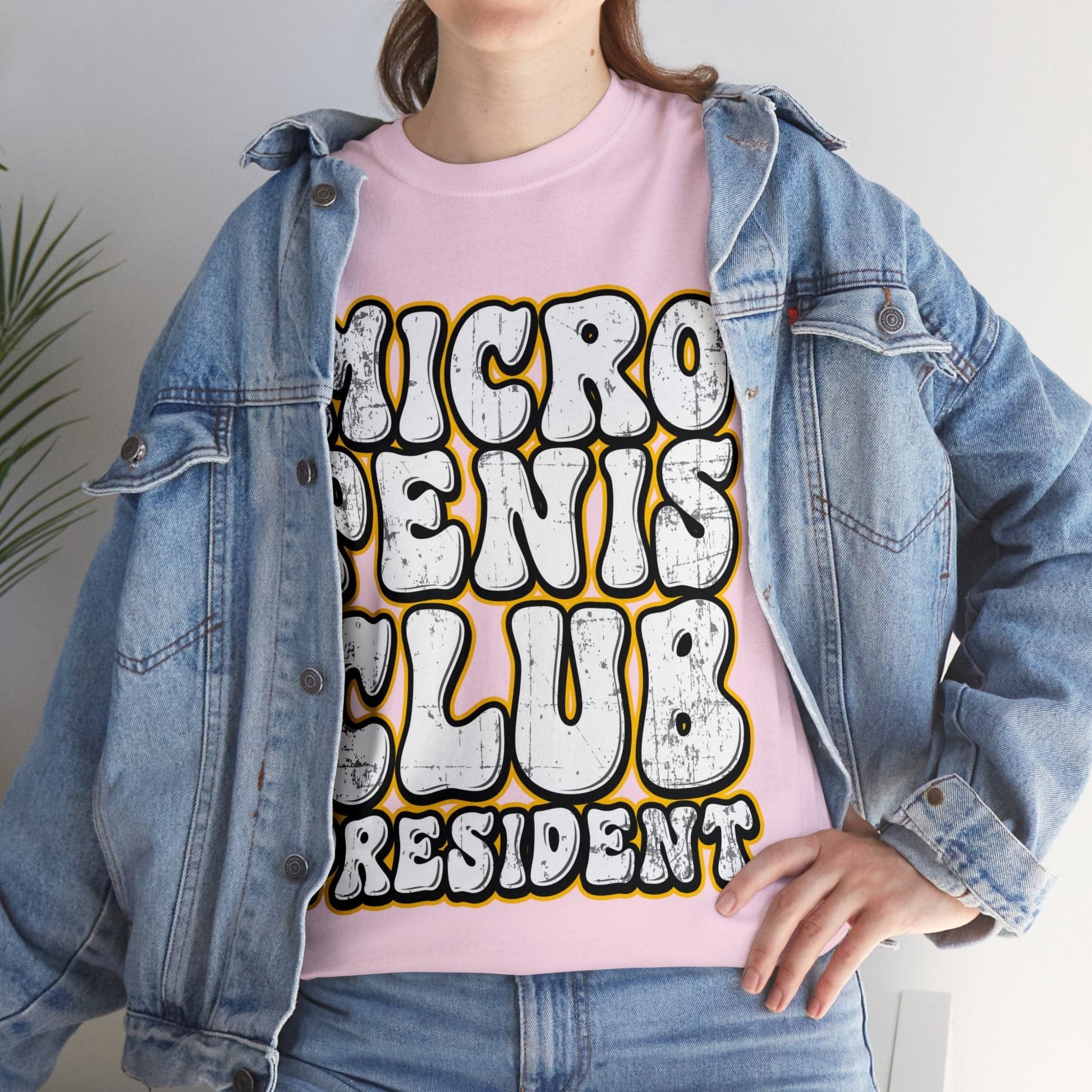 Micro Penis Club President  Graphic Tee Graphic Tees Australia Graphic T-Shirt Australia -  Cool Graphic T-Shirts Online -  Micro Penis Club President T-Shirt | Rude & Offensive T-Shirts