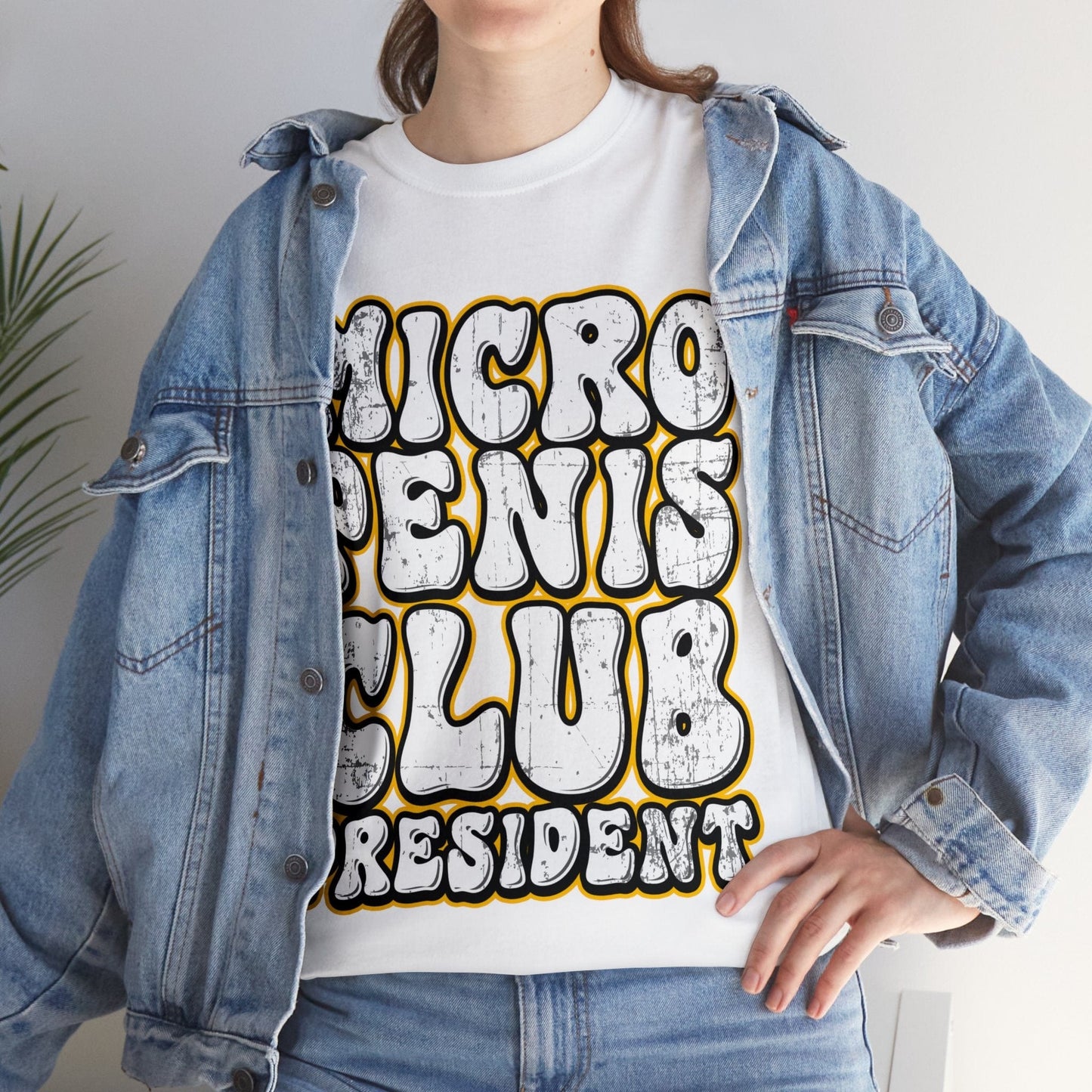 Micro Penis Club President  Graphic Tee Graphic Tees Australia Graphic T-Shirt Australia -  Cool Graphic T-Shirts Online -  Micro Penis Club President T-Shirt | Rude & Offensive T-Shirts