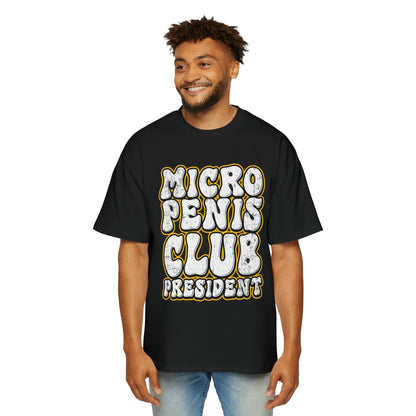 Micro Penis Club President Oversized Tee Graphic Tees Australia Graphic T-Shirt Australia -  Cool Graphic T-Shirts Online - 