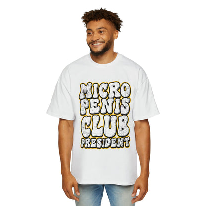 Micro Penis Club President Oversized Tee Graphic Tees Australia Graphic T-Shirt Australia -  Cool Graphic T-Shirts Online - 