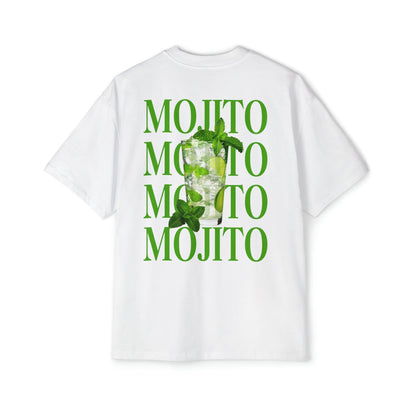 Mojito Oversized Tee Graphic Tees Australia White / S Graphic T-Shirt Australia -  Cool Graphic T-Shirts Online -  Mojito Oversized Tee | Oversized Graphic T-Shirt Australia