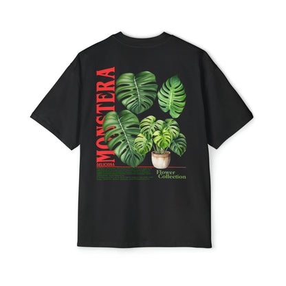 Monstera Oversized Tee Graphic Tees Australia Graphic T-Shirt Australia -  Cool Graphic T-Shirts Online -  Monstera Oversized Tee | Cool Graphic T-Shirts Online