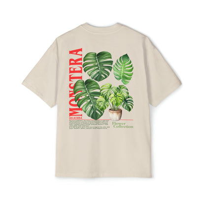 Monstera Oversized Tee Graphic Tees Australia Graphic T-Shirt Australia -  Cool Graphic T-Shirts Online -  Monstera Oversized Tee | Cool Graphic T-Shirts Online