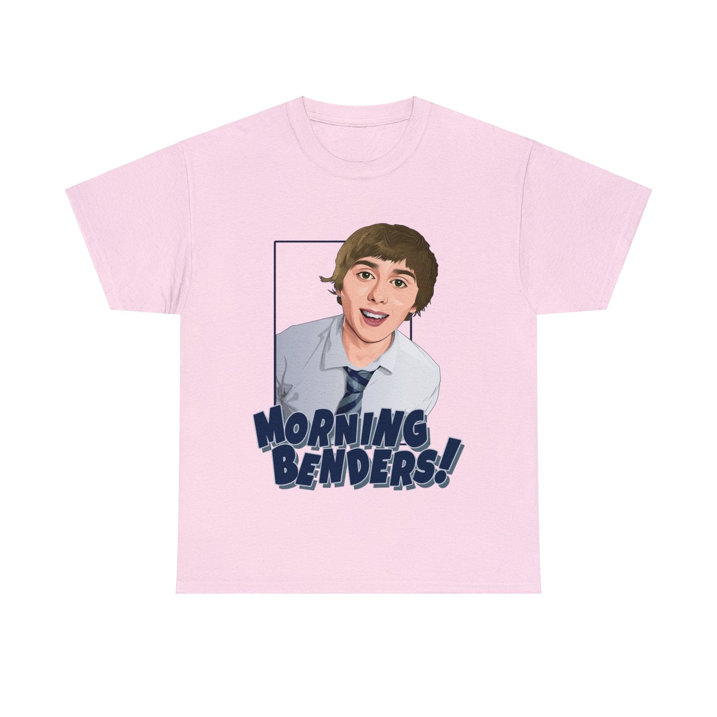 Morning Benders Graphic Tee Graphic Tees Australia Light Pink / S Graphic T-Shirt Australia -  Cool Graphic T-Shirts Online -  Morning Benders T-Shirt | Funny Graphic T Shirts Australia