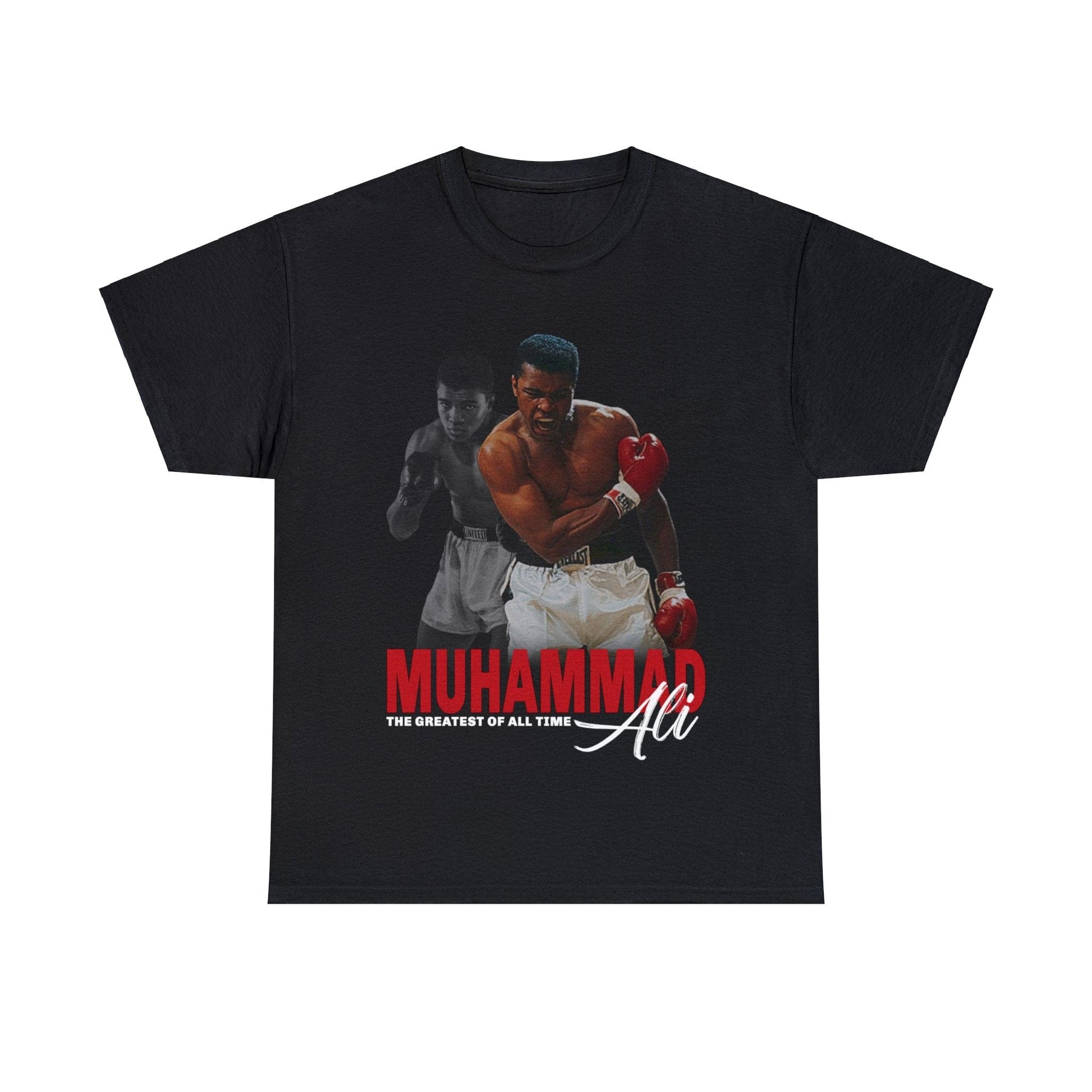 Muhammud Ali GOAT Graphic Tee Graphic Tees Australia Graphic T-Shirt Australia -  Cool Graphic T-Shirts Online - 