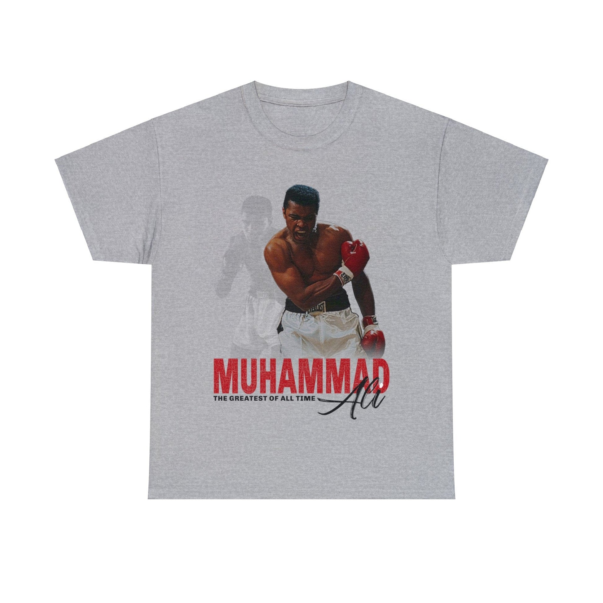 Muhammud Ali GOAT Graphic Tee Graphic Tees Australia Graphic T-Shirt Australia -  Cool Graphic T-Shirts Online - 