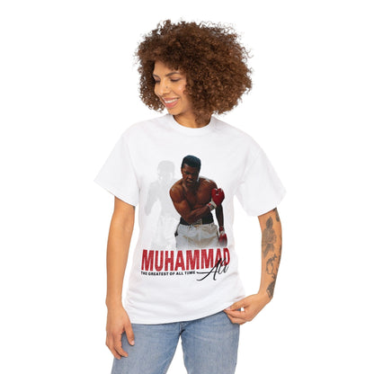 Muhammud Ali GOAT Graphic Tee Graphic Tees Australia Graphic T-Shirt Australia -  Cool Graphic T-Shirts Online - 