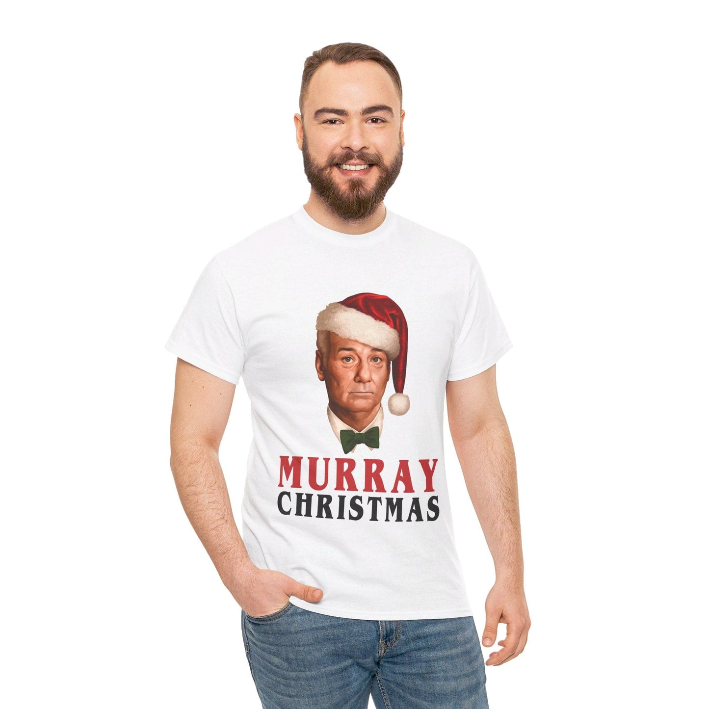 Murray Christmas Graphic Tee Graphic Tees Australia Graphic T-Shirt Australia -  Cool Graphic T-Shirts Online -  Murray Christmas T-shirt | Funny Christmas T-Shirt