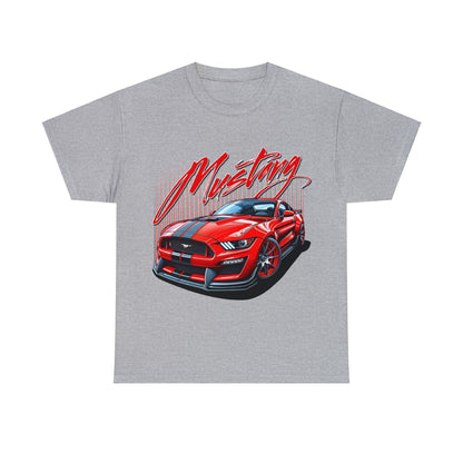 Mustang Graphic Tee Graphic Tees Australia Sport Grey / S Graphic T-Shirt Australia -  Cool Graphic T-Shirts Online -  Mustang T-Shirt | JDM Graphic Tee Australia