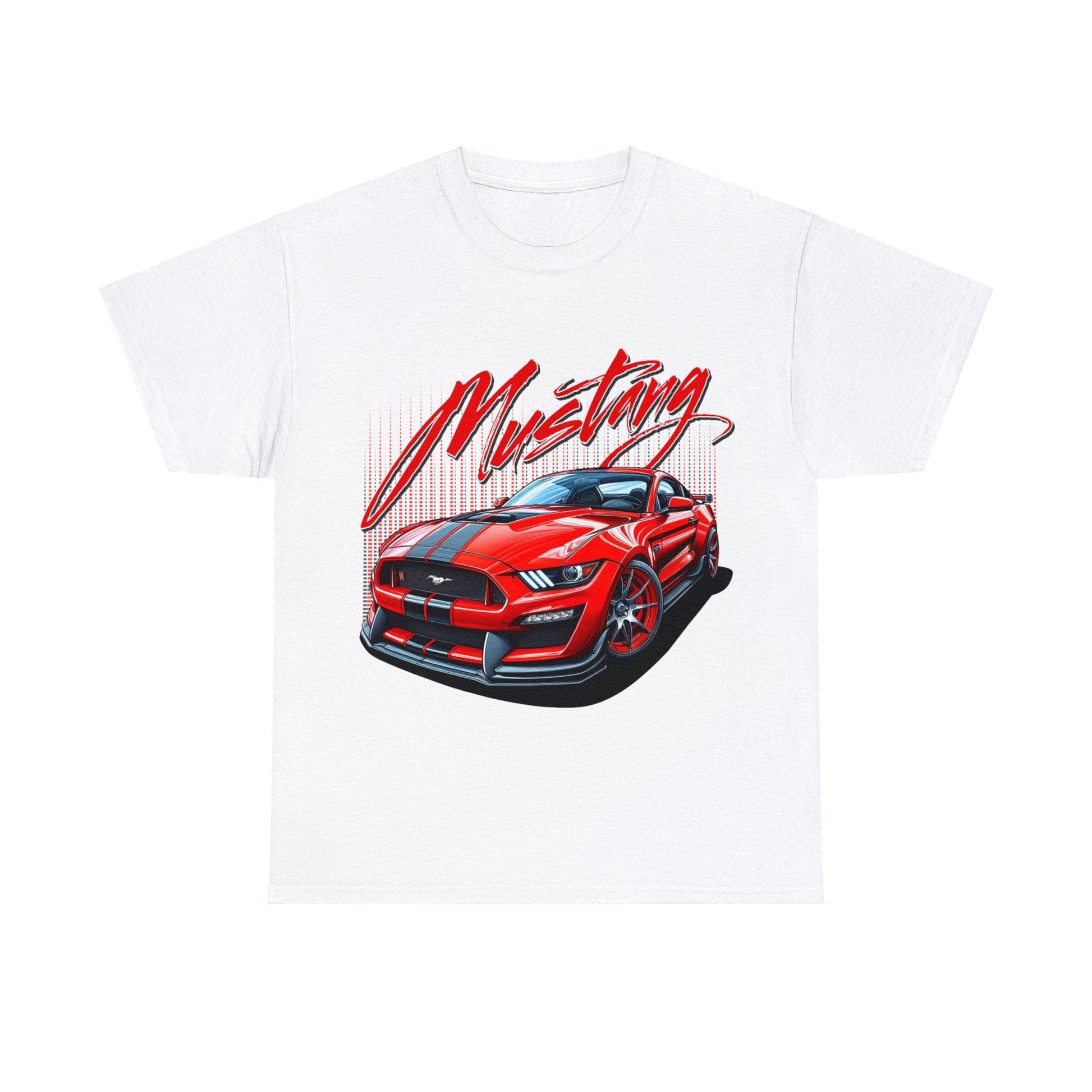 Mustang Graphic Tee Graphic Tees Australia White / S Graphic T-Shirt Australia -  Cool Graphic T-Shirts Online -  Mustang T-Shirt | JDM Graphic Tee Australia