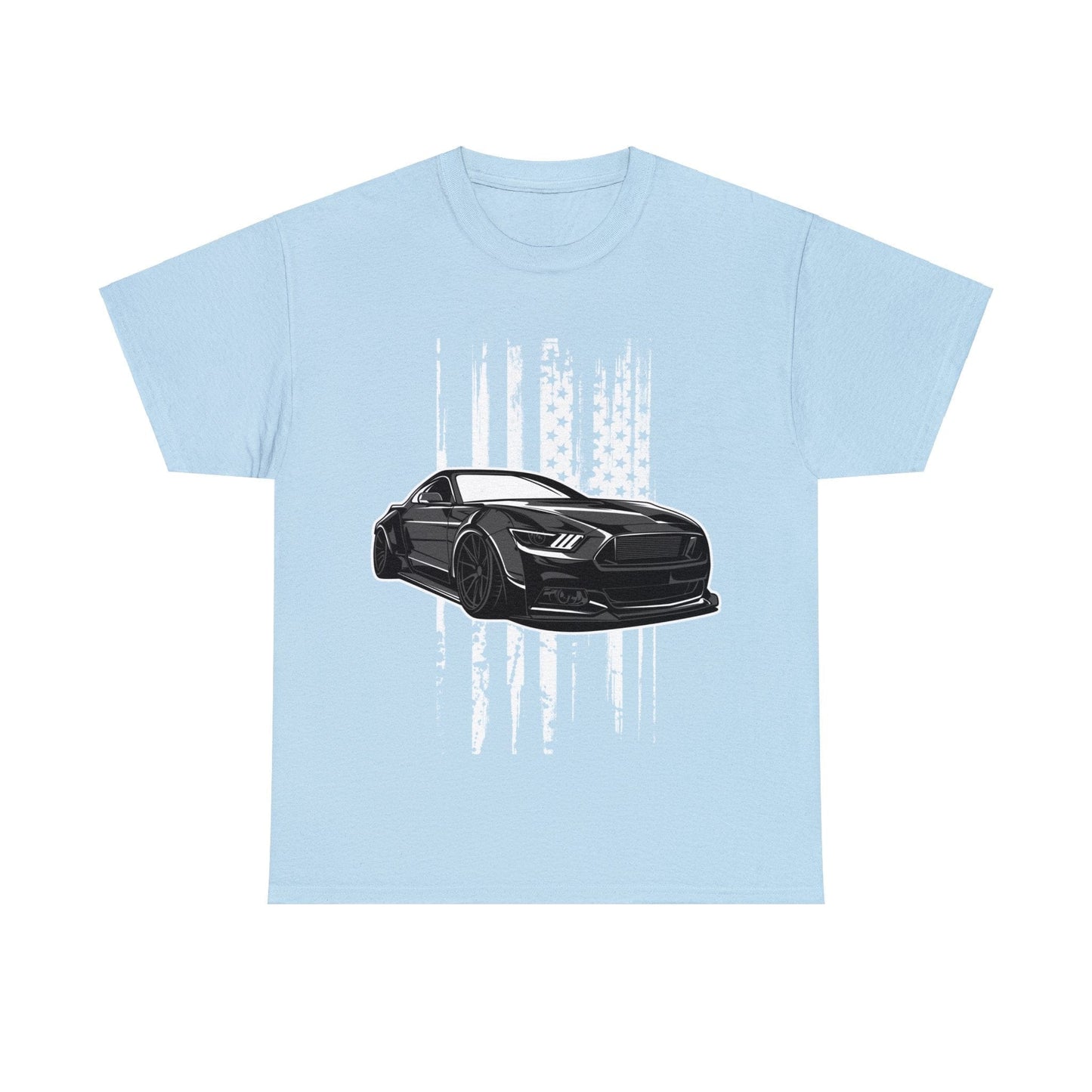 Mustang GT500 JDM Graphic Tee Graphic Tees Australia Light Blue / S Graphic T-Shirt Australia -  Cool Graphic T-Shirts Online - 