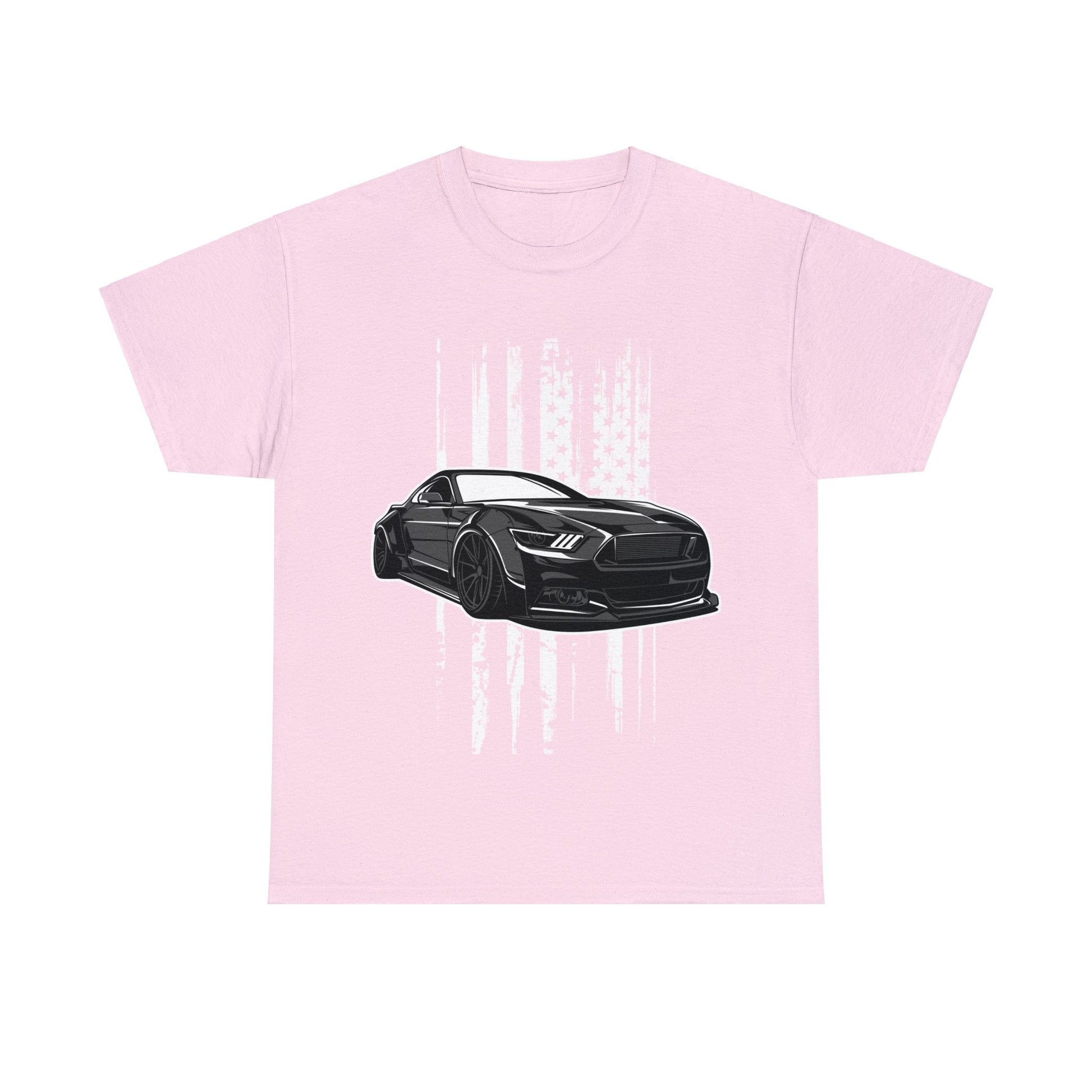 Mustang GT500 JDM Graphic Tee Graphic Tees Australia Light Pink / S Graphic T-Shirt Australia -  Cool Graphic T-Shirts Online - 