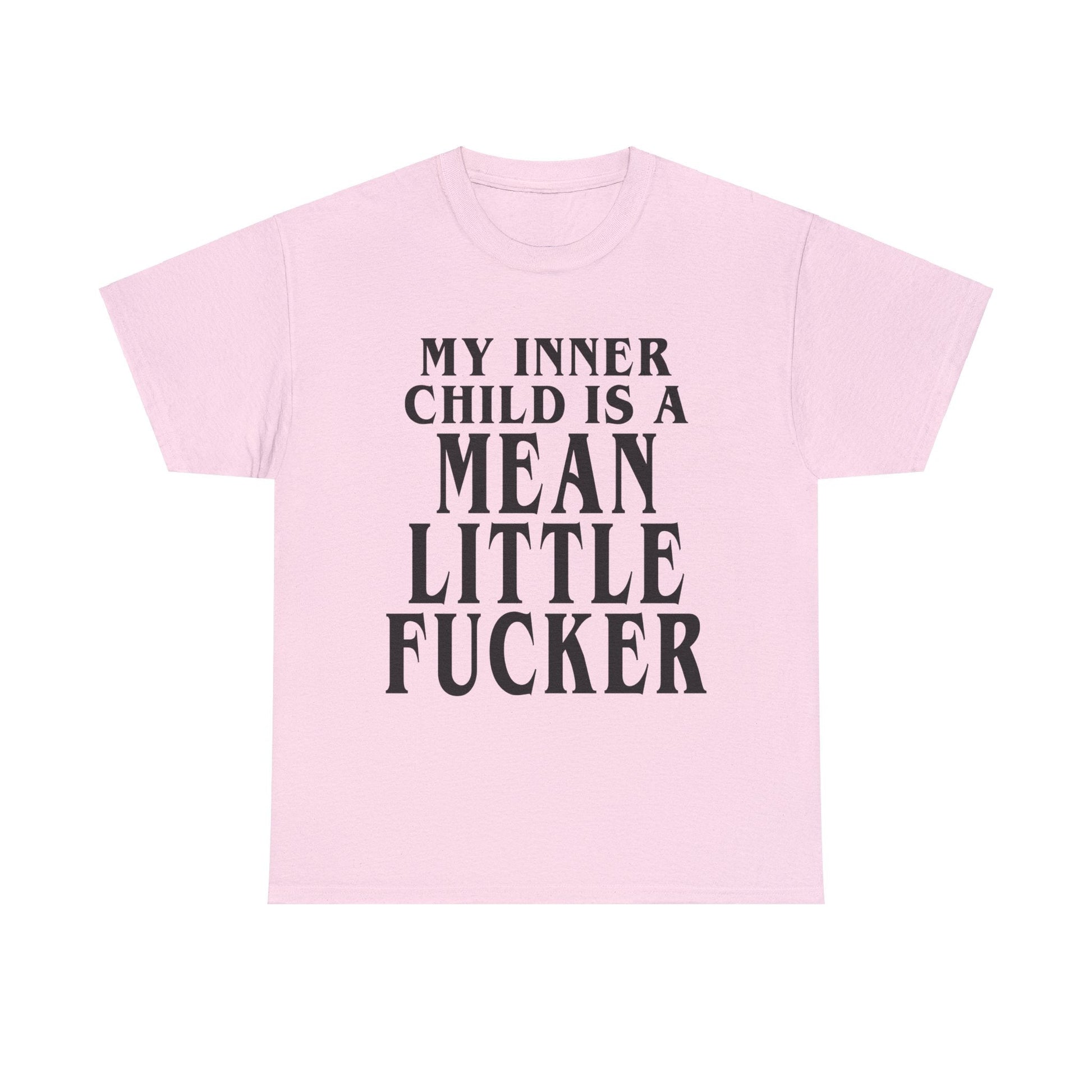 My Inner Child Is A Mean Little Fucker Graphic Tee Graphic Tees Australia Graphic T-Shirt Australia -  Cool Graphic T-Shirts Online -  My Inner Child Is A Mean Little Fucker T-Shirt