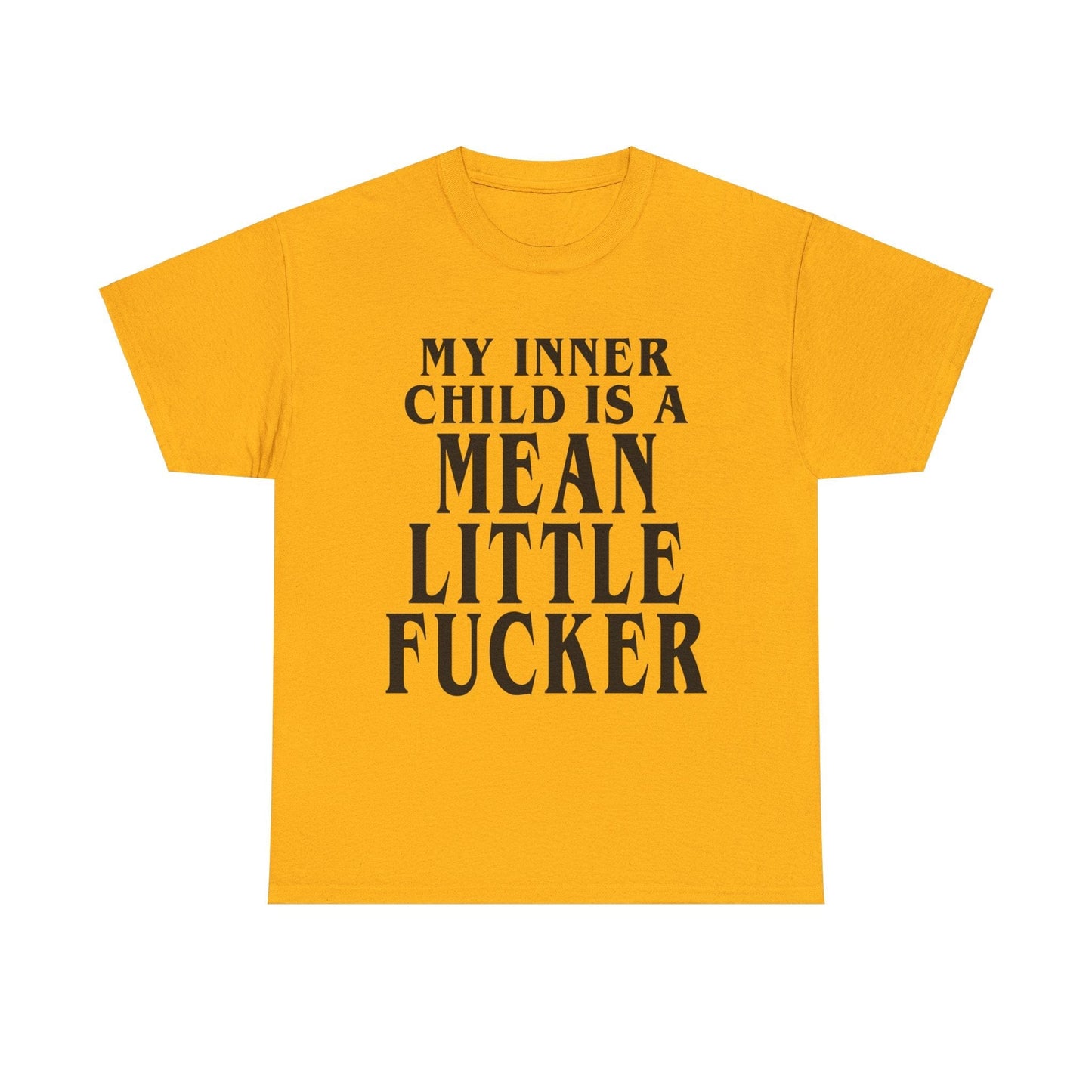 My Inner Child Is A Mean Little Fucker Graphic Tee Graphic Tees Australia Graphic T-Shirt Australia -  Cool Graphic T-Shirts Online -  My Inner Child Is A Mean Little Fucker T-Shirt