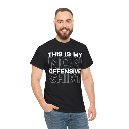 My Non Offensive Shirt Graphic Tee Graphic Tees Australia Black / S Graphic T-Shirt Australia -  Cool Graphic T-Shirts Online -  My Non Offensive Shirt T-Shirt | Funny Graphic T-Shirts Australia