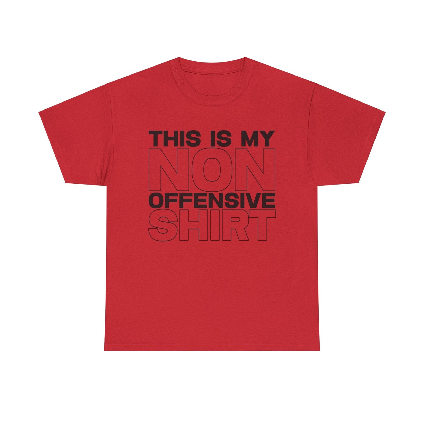 My Non Offensive Shirt Graphic Tee Graphic Tees Australia Graphic T-Shirt Australia -  Cool Graphic T-Shirts Online -  My Non Offensive Shirt T-Shirt | Funny Graphic T-Shirts Australia