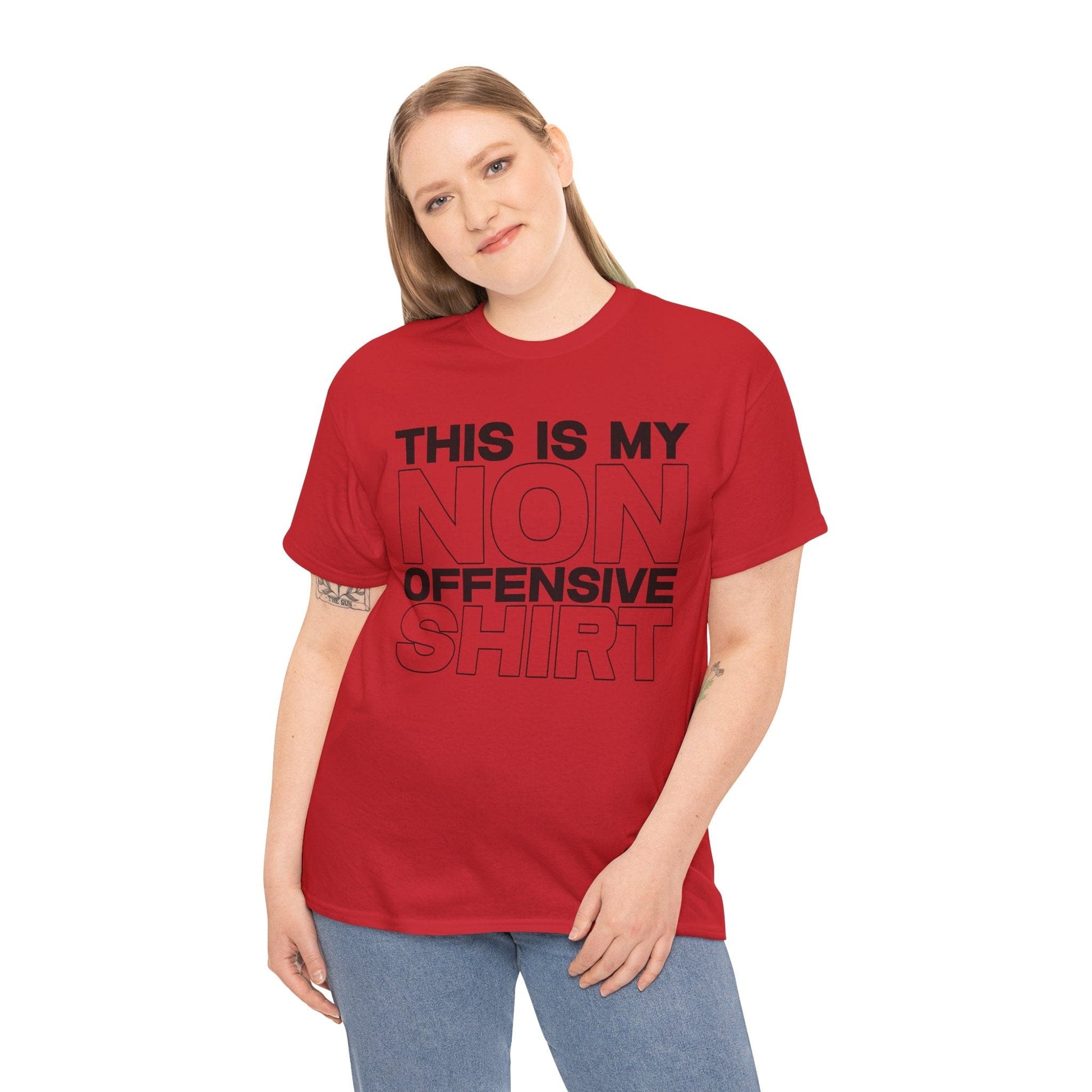 My Non Offensive Shirt Graphic Tee Graphic Tees Australia Graphic T-Shirt Australia -  Cool Graphic T-Shirts Online -  My Non Offensive Shirt T-Shirt | Funny Graphic T-Shirts Australia