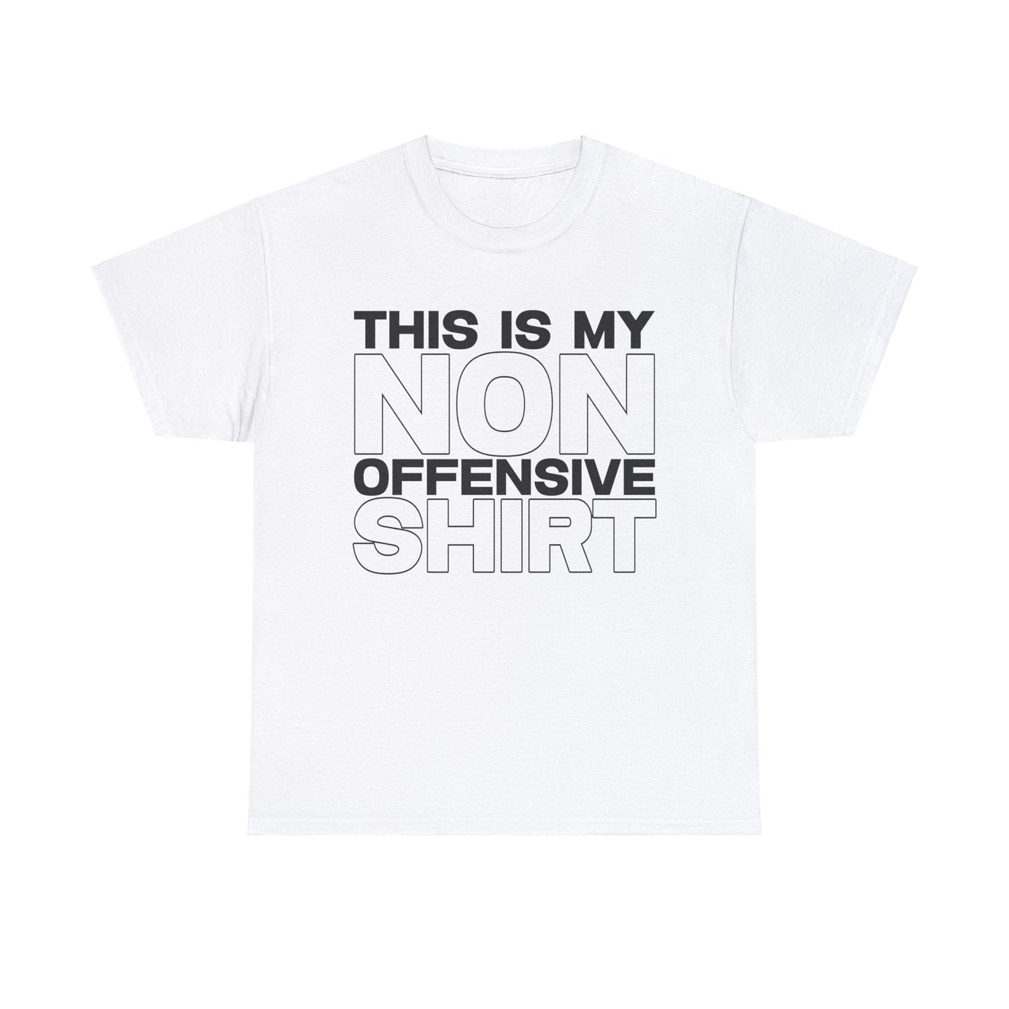 My Non Offensive Shirt Graphic Tee Graphic Tees Australia Graphic T-Shirt Australia -  Cool Graphic T-Shirts Online -  My Non Offensive Shirt T-Shirt | Funny Graphic T-Shirts Australia