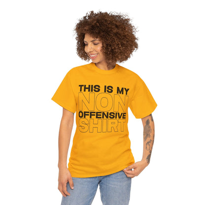 My Non Offensive Shirt Graphic Tee Graphic Tees Australia Graphic T-Shirt Australia -  Cool Graphic T-Shirts Online -  My Non Offensive Shirt T-Shirt | Funny Graphic T-Shirts Australia