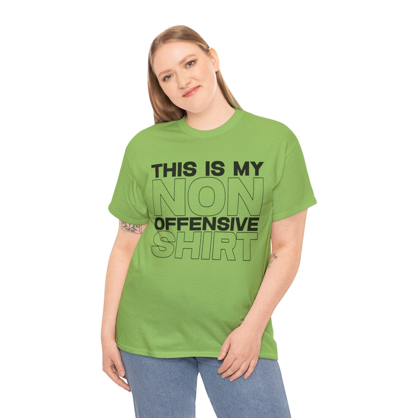 My Non Offensive Shirt Graphic Tee Graphic Tees Australia Graphic T-Shirt Australia -  Cool Graphic T-Shirts Online -  My Non Offensive Shirt T-Shirt | Funny Graphic T-Shirts Australia