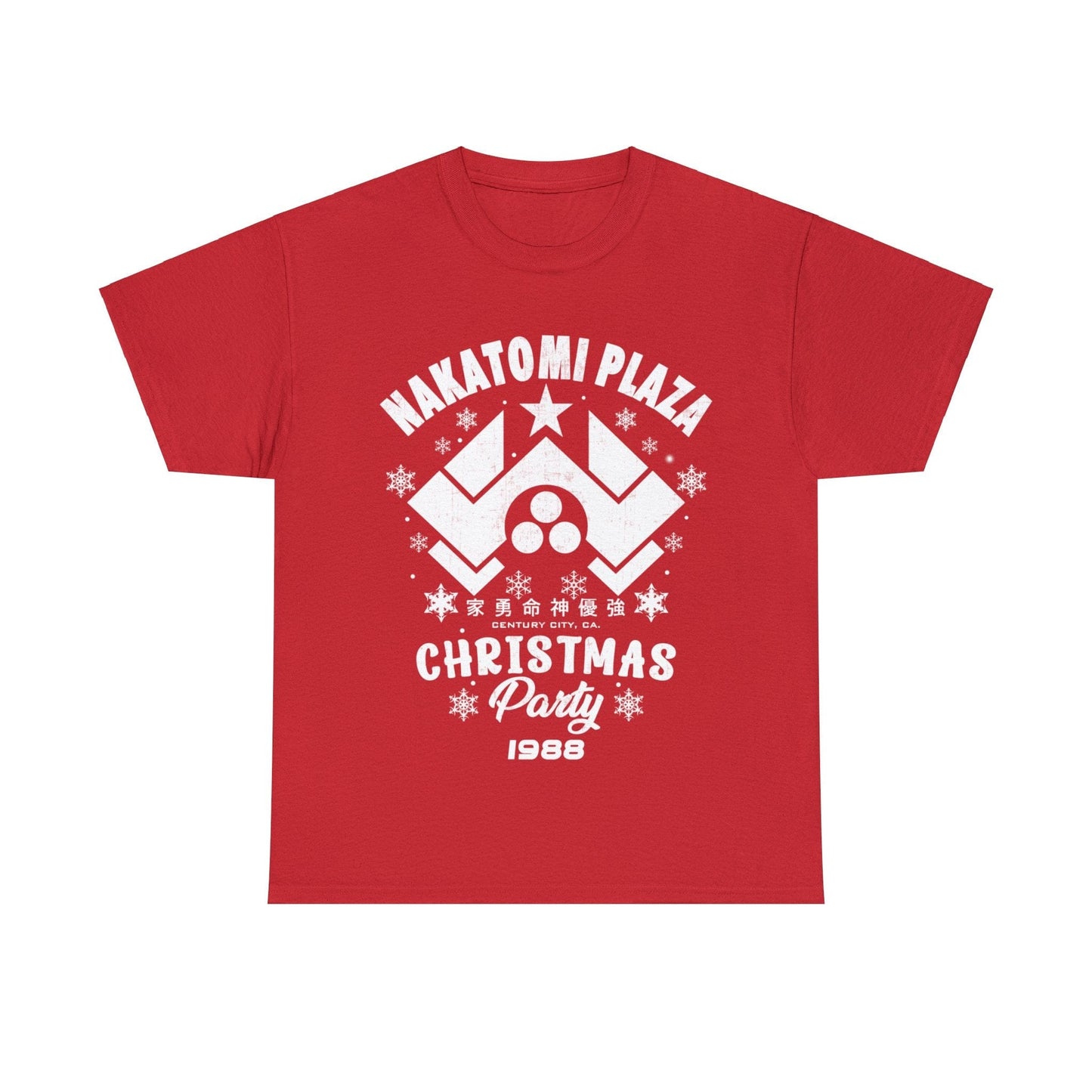 Nakatomi Plaza Christmas Party Graphic Tee Graphic Tees Australia Graphic T-Shirt Australia -  Cool Graphic T-Shirts Online -  Nakatomi Plaza Christmas Party T-Shirt | Funny  T-Shirts