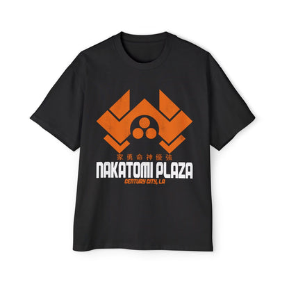 Nakatomi Plaza Oversized Tee Printify Graphic T-Shirt Australia -  Cool Graphic T-Shirts Online - 