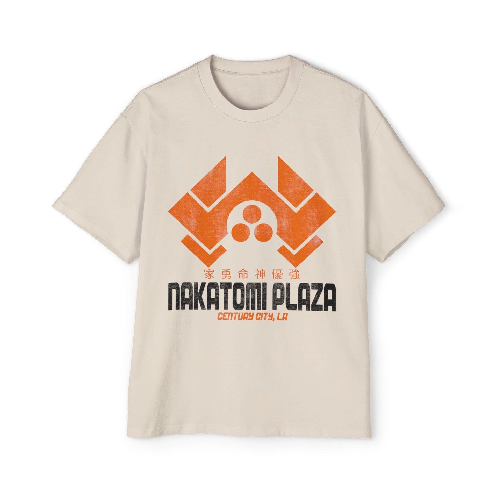 Nakatomi Plaza Oversized Tee Printify Graphic T-Shirt Australia -  Cool Graphic T-Shirts Online - 