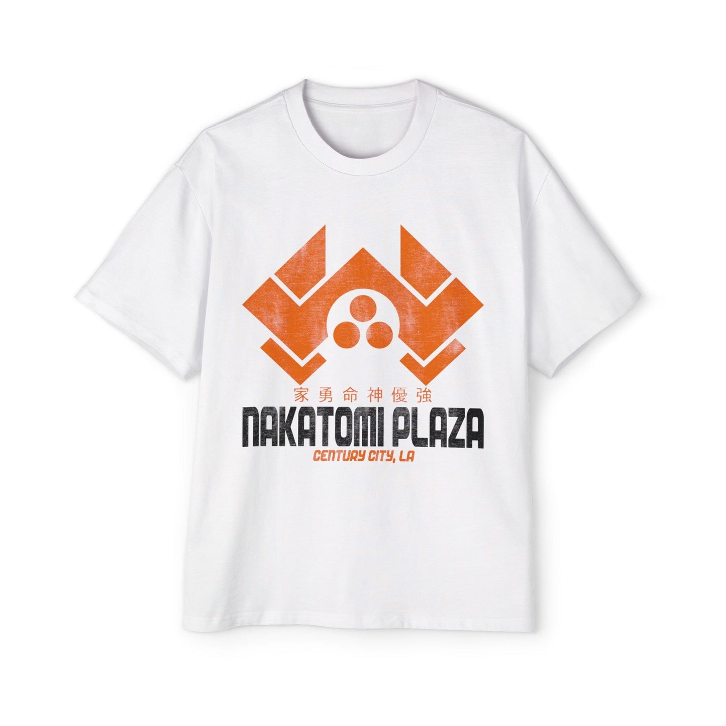 Nakatomi Plaza Oversized Tee Printify Graphic T-Shirt Australia -  Cool Graphic T-Shirts Online - 