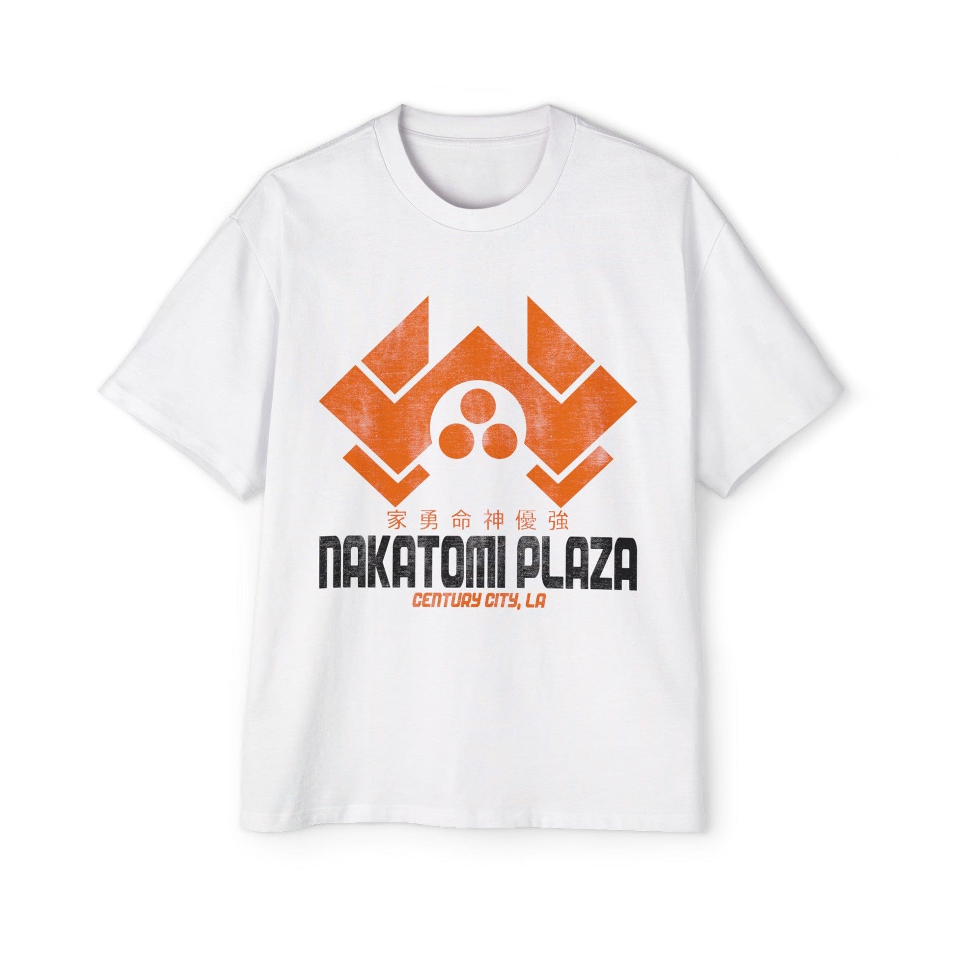 Nakatomi Plaza Oversized Tee Printify Graphic T-Shirt Australia -  Cool Graphic T-Shirts Online - 