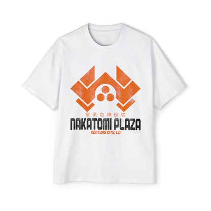 Nakatomi Plaza Oversized Tee Printify Graphic T-Shirt Australia -  Cool Graphic T-Shirts Online - 