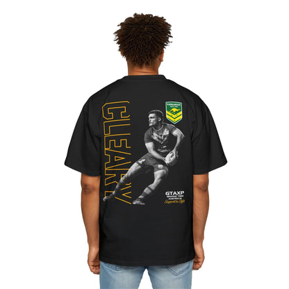 Nathan Cleary Kangaroos Oversized Tee Graphic Tees Australia Black / S Graphic T-Shirt Australia -  Cool Graphic T-Shirts Online -  Nathan Cleary Kangaroos Oversized Tee | Rugby League Tees