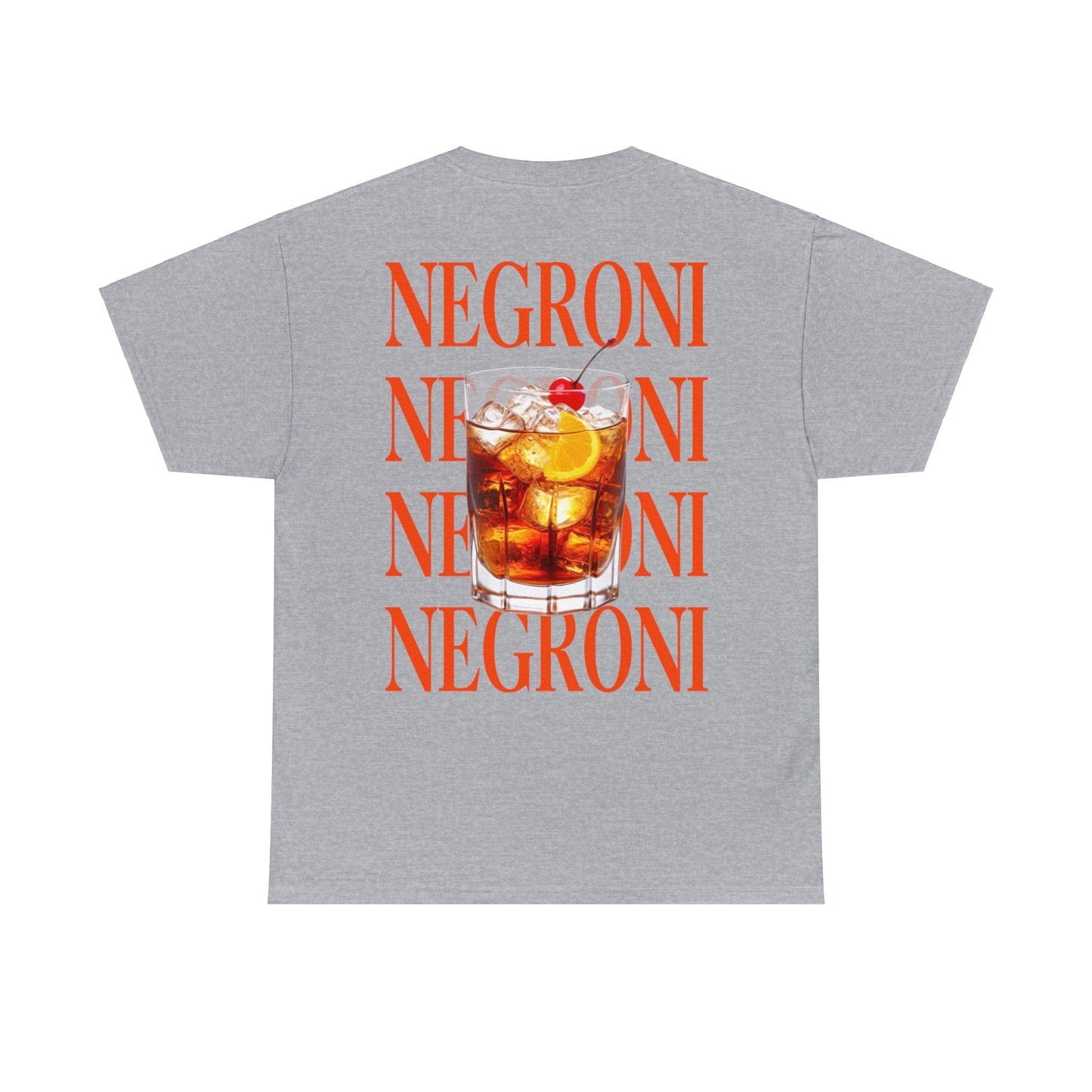 Negroni Graphic Tee Graphic Tees Australia Sport Grey / S Graphic T-Shirt Australia -  Cool Graphic T-Shirts Online -  Negroni T-Shirt | Funny Graphic T-Shirt Australia